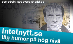 Intetnytt.se - L�g humor p� h�g niv� - i samarbete med Svenskbladet